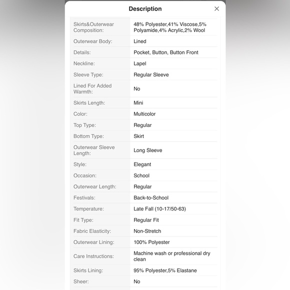 Radiana Retro Chic Commuting
Brown Plaid Suit Set - Picture 10 of 10
